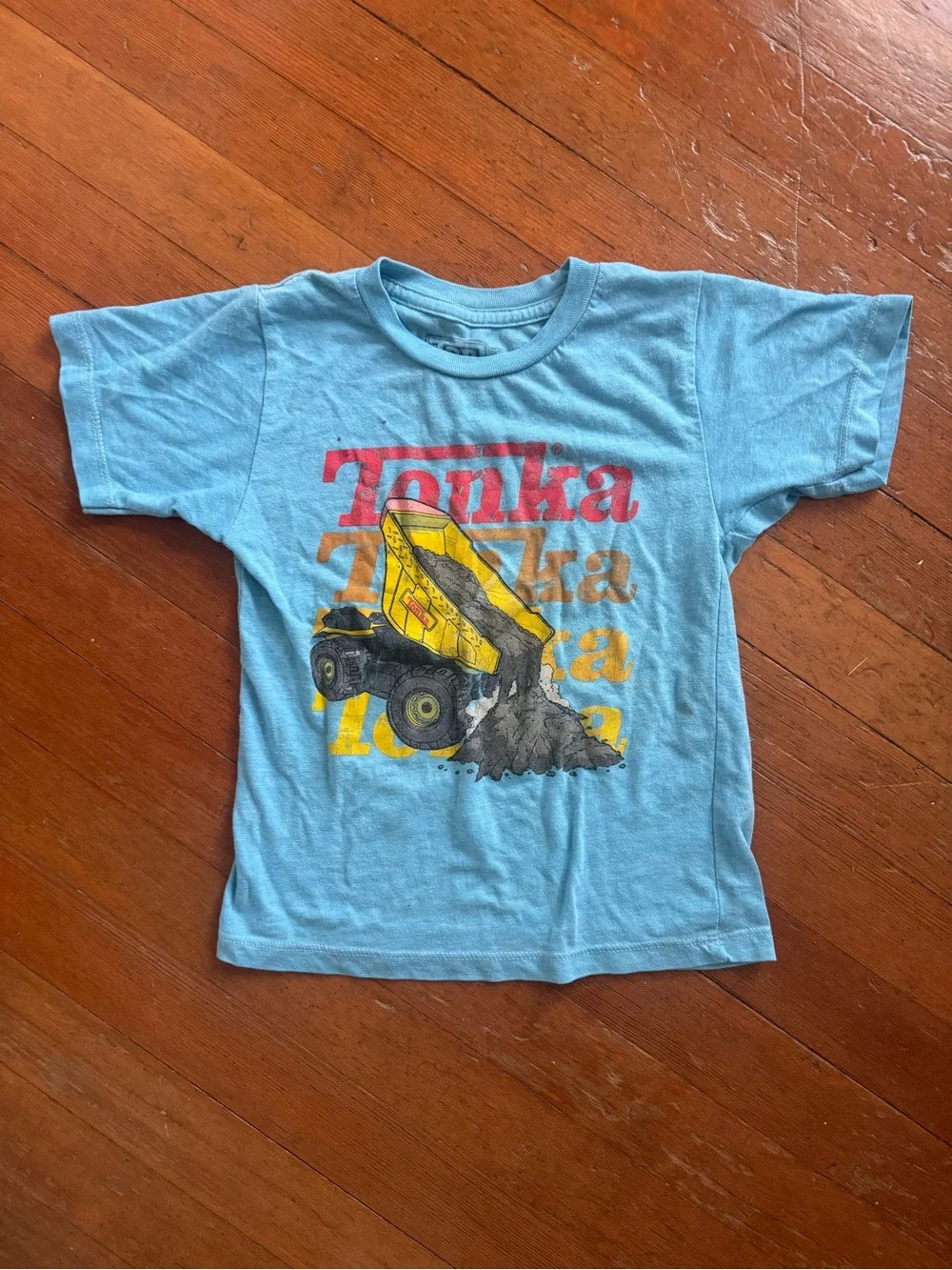 Vintage Style Tonka Bloys Blue Dump Truck T-Shirt
